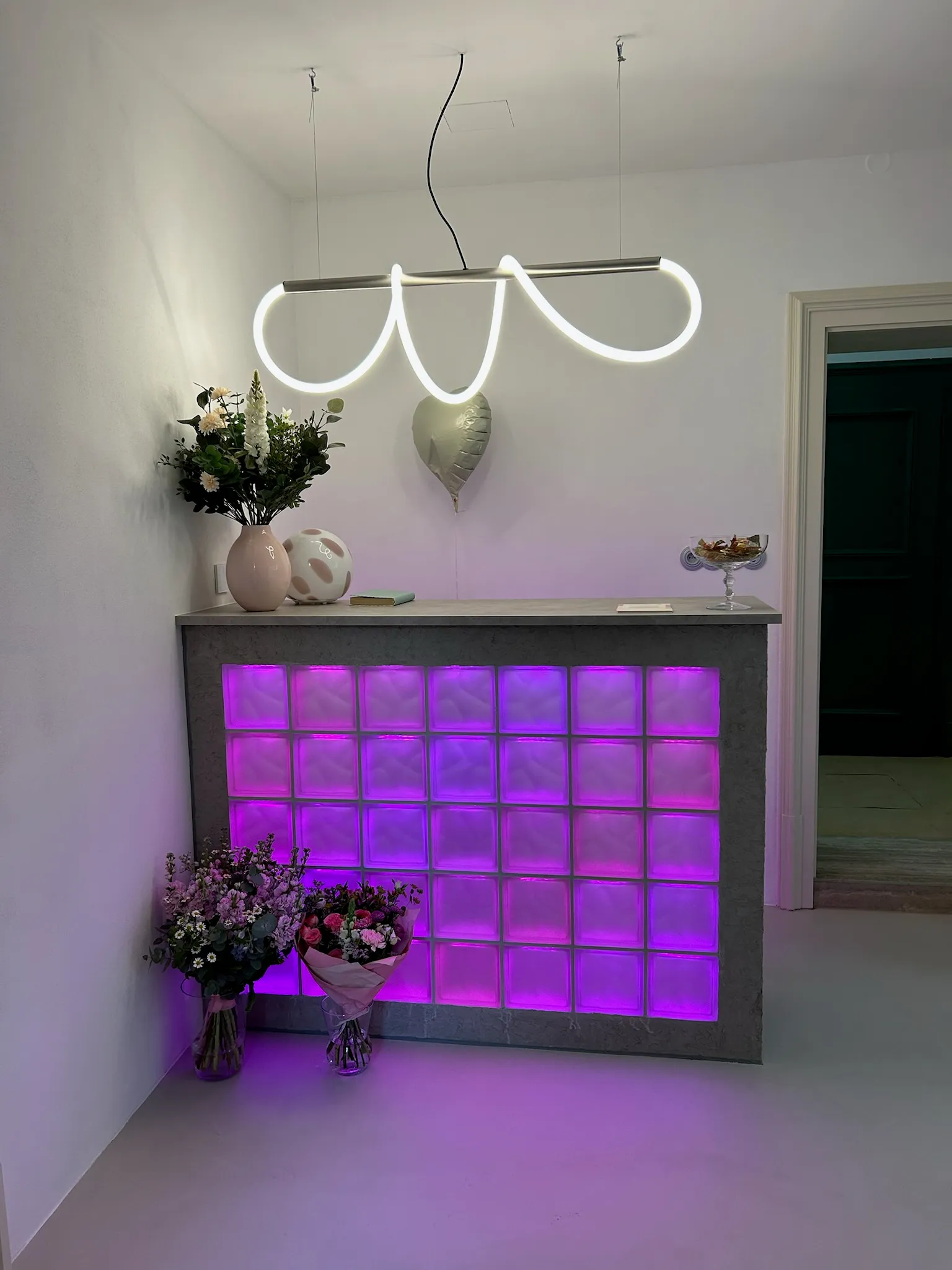 Reception of No Limit Art experiential studio at Vila Engelsmann in Brno